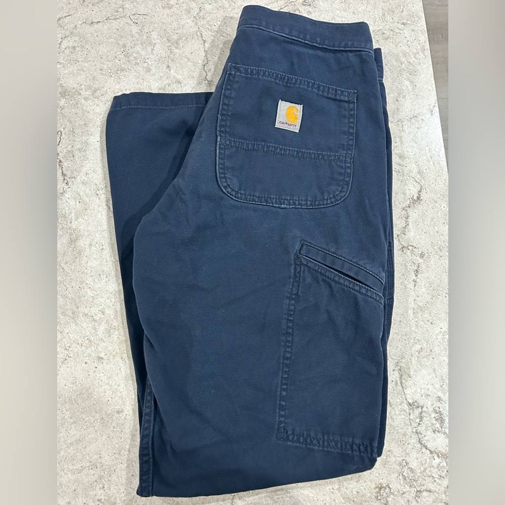 Carhartt Men's Dark Blue Cargo Pants